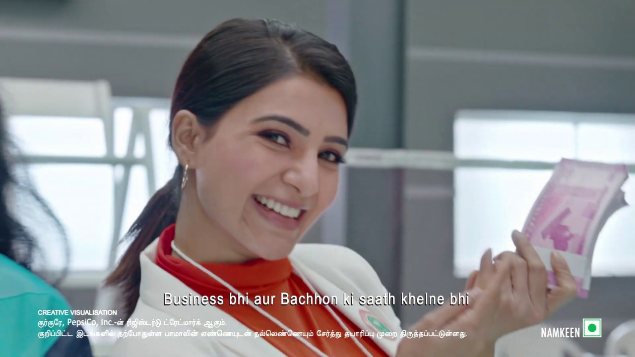  kurkure - Actress Samantha #karasaramana sindhanathan